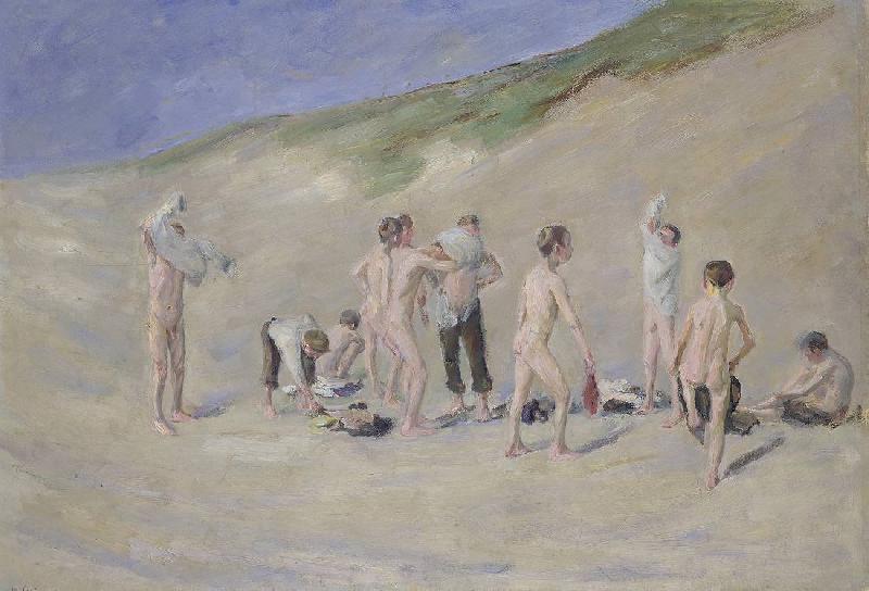 Max Liebermann After Bathing Germany oil painting art